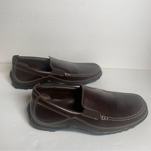 Cole Haan Other - Cole Haan Brown Leather Tucker Venetian Slip On Loafers Like New Condition S-9M